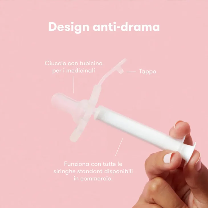 Frida Baby Dispenser di medicinali a forma di ciuccio per neonati