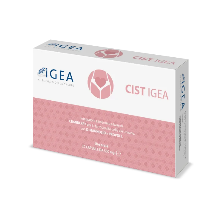 Farmacia Igea Cist Igea Integratore per il benessere delle vie urinarie 20 capsule senza glutine e senza lattosio