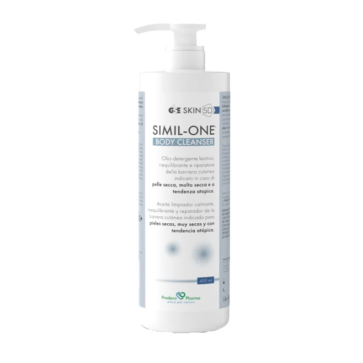 Simil-One Body Cleanser Olio Detergente Lenitivo per Pelle Secca e a Tendenza Atopica 400 ml