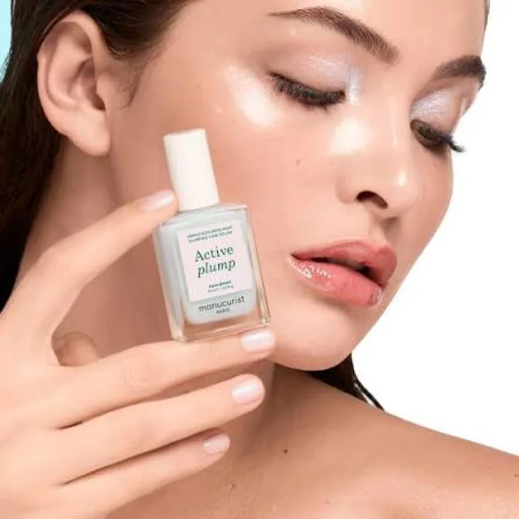 Manucurist Active Plump Aqua Glazed Base Di Trattamento per Unghie 15 Ml