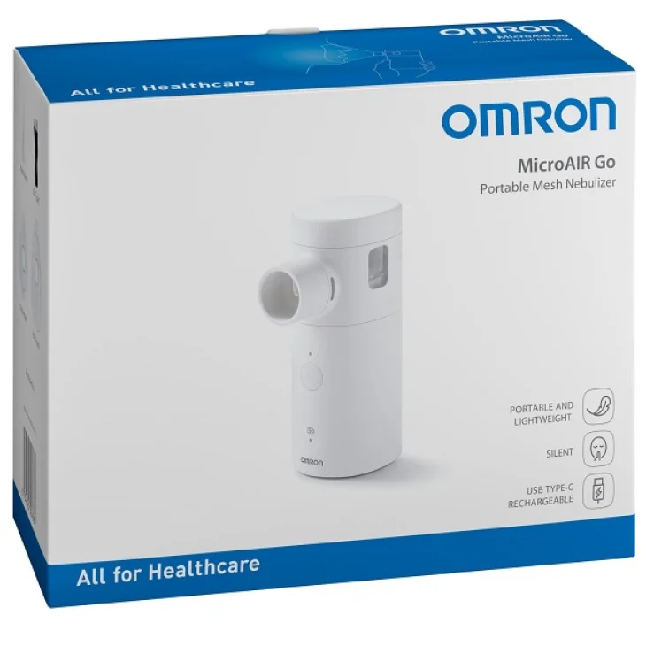 OMRON NEBULIZZATORE MESH PORTATILE MICROAIR GO