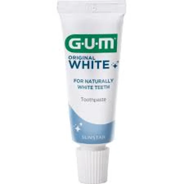 Gum Original White Dentifricio Sbiancante Travel Size 10 ml
