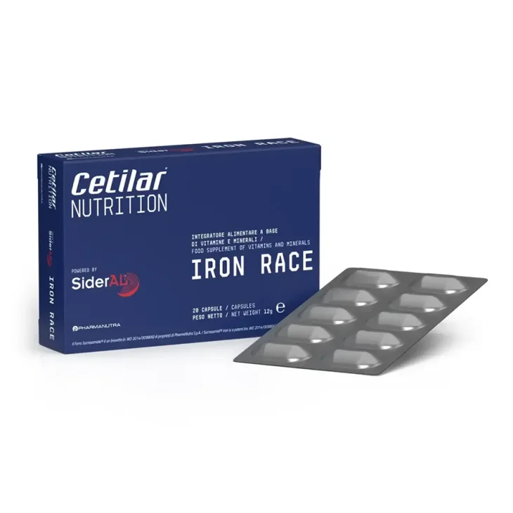 Cetilar Iron Race Integratore Ferro e Acido Folico 20 capsule - scadenza gennaio 2027