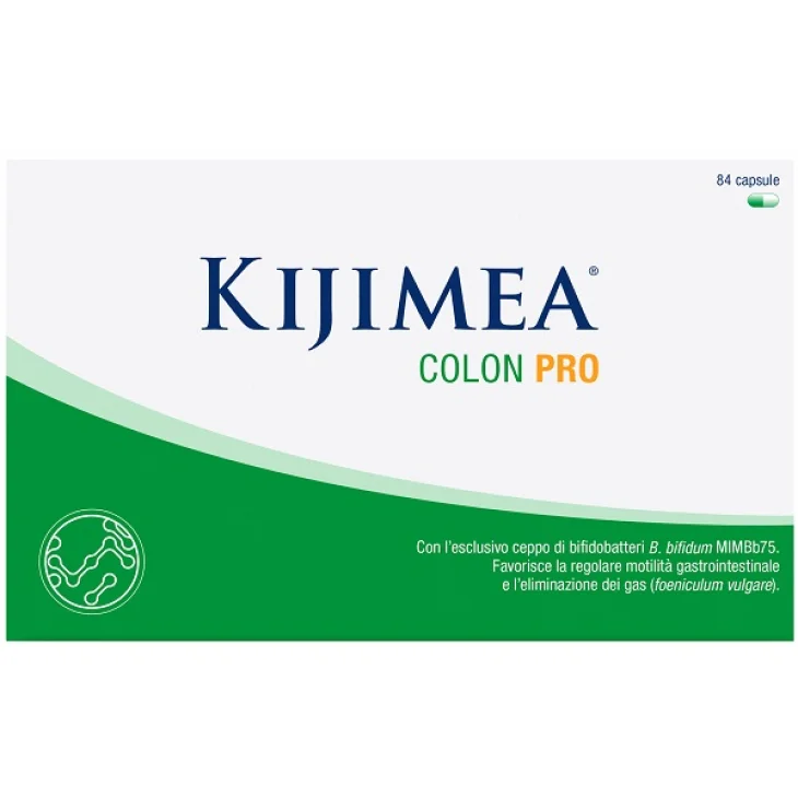 Kijimea Colon Pro Integratore con l'esclusivo ceppo di bifidobatteri B. bifidum MIMBb75 84 capsule
