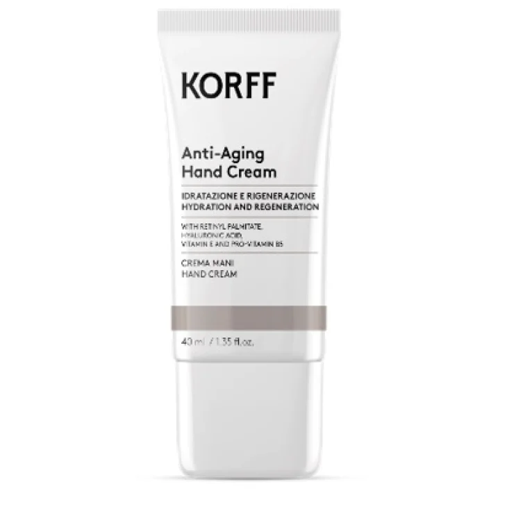 Korff Anti-Aging Hand Cream Crema Mani Idratante e Rigenerante 40 ml