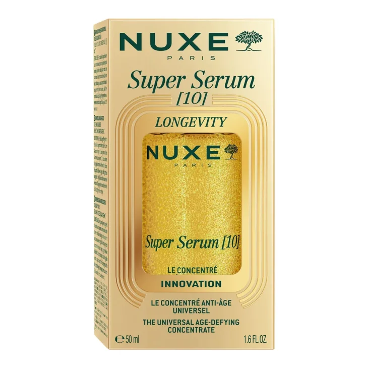 Nuxe Super Serum [10] Concentrato Universale Anti-et&agrave; e anti-macchie Longevity 50ml