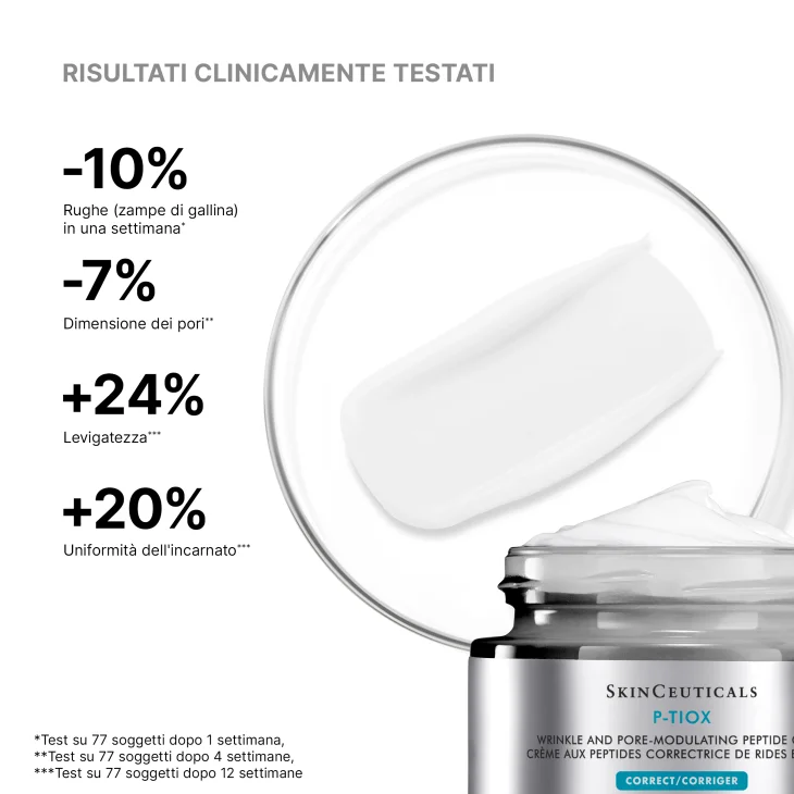 SkinCeuticals P-TIOX Cream Crema Viso Levigante e Antirughe 48 ml