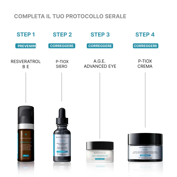 SkinCeuticals P-TIOX Cream Crema Viso Levigante e Antirughe 48 ml