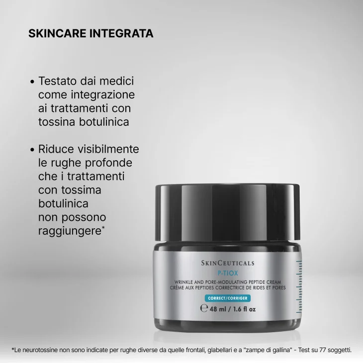 SkinCeuticals P-TIOX Cream Crema Viso Levigante e Antirughe 48 ml