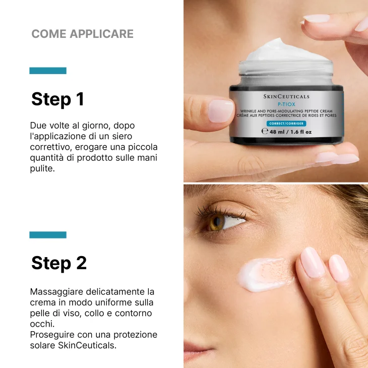 SkinCeuticals P-TIOX Cream Crema Viso Levigante e Antirughe 48 ml