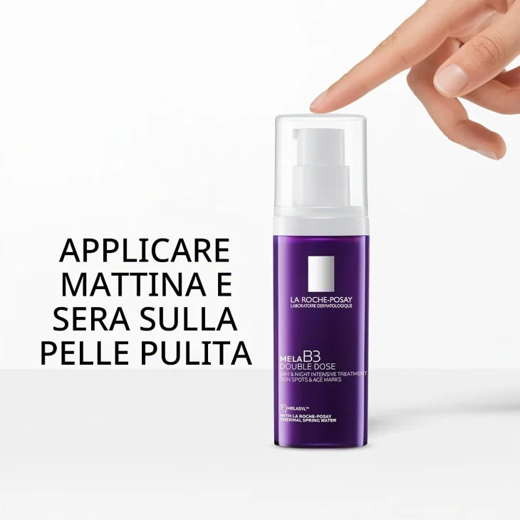 La Roche-Posay Mela B3 Double Dose Trattamento intensivo giorno e notte per macchie dell'et&agrave; e segni dell'et&agrave; a base di Melasyl e Proxylane 40 ml