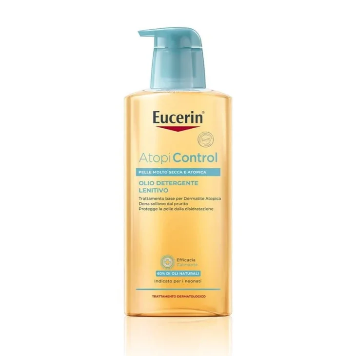 Eucerin Atopi Control Olio Detergente Lenitivo Trattamento Dermatite Atopica 400ml