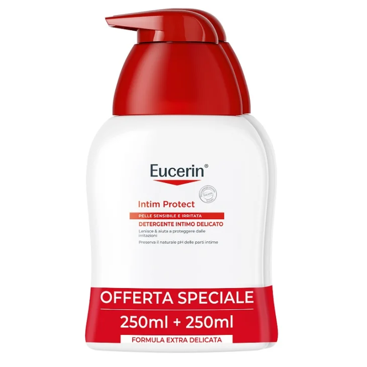 Eucerin Intim-Protect Detergente Intimo Delicato Bipacco 250 ml + 250 ml