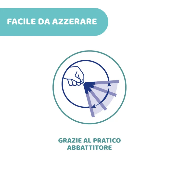 Chicco ThermoEco Termometro Ecologico Clinico Senza Mercurio con Abbattitore Chicco ThermoEco Termometro Ecologico Clinico Senza Mercurio con Abbattitore