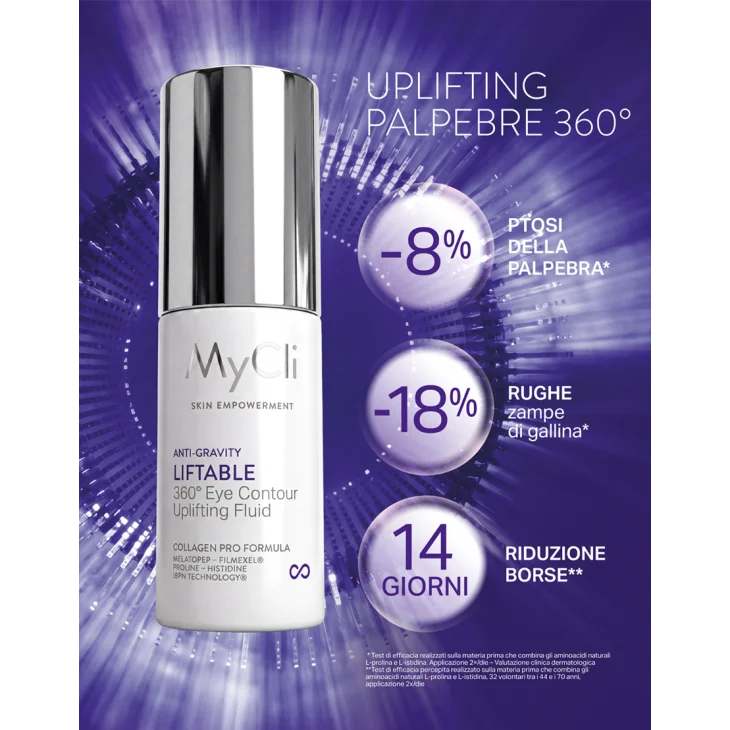 MyCli Liftable Fluido Liftante 360° Contorno Occhi 15ml MyCli Liftable Fluido Liftante 360° Contorno Occhi 15ml
