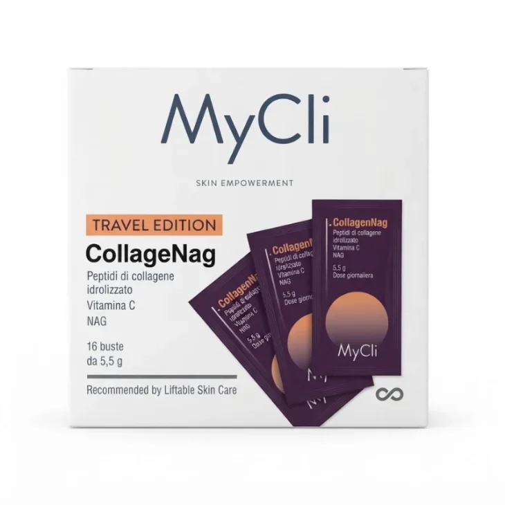 MyCli CollageNag collagene e vitamina C Travel Edition 16 bustine MyCli CollageNag collagene e vitamina C Travel Edition 16 bustine