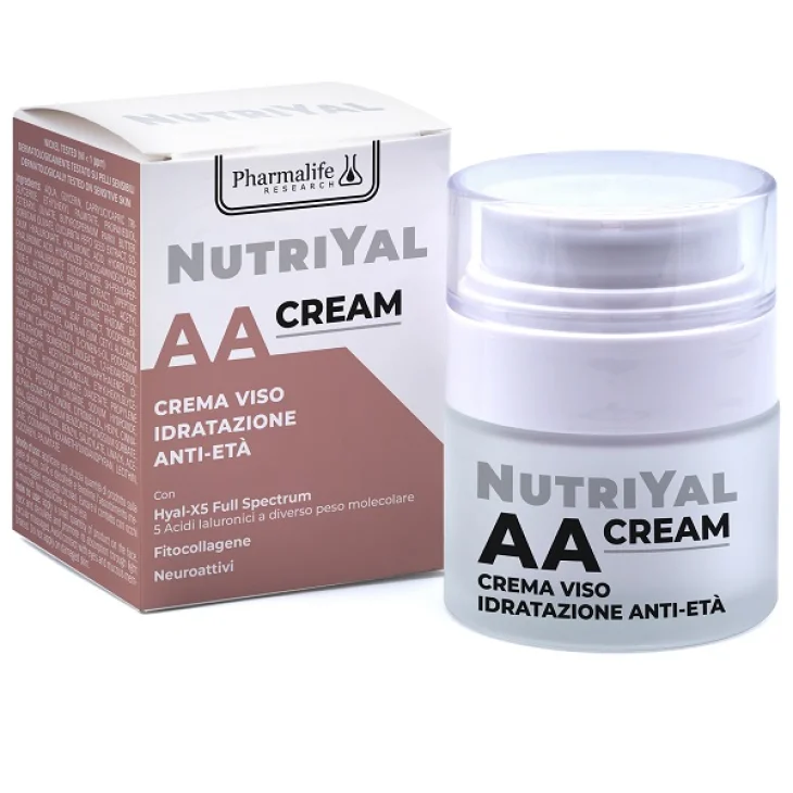 Nutriyal AA Cream Crema Viso Anti-Età Pelli Mature 50 ml Nutriyal AA Cream Crema Viso Anti-Età Pelli Mature 50 ml