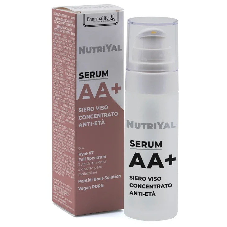 Nutriyal AA+ Serum Siero Viso Anti-Età Pelli Mature 30 ml Nutriyal AA+ Serum Siero Viso Anti-Età Pelli Mature 30 ml