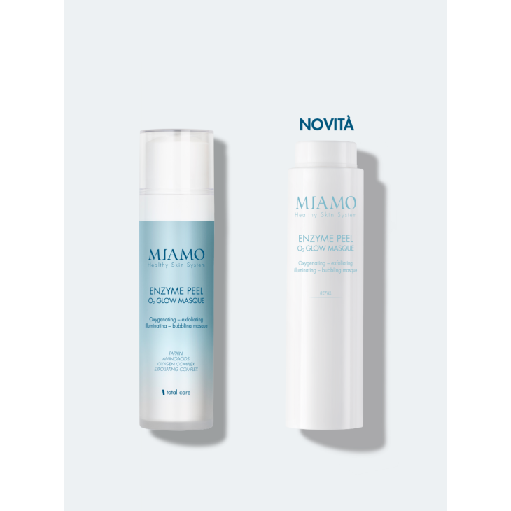 Miamo Enzyme Peel O2 Ricarica Glow Maschera Esfoliante Enzimatica REFILL 45 ml