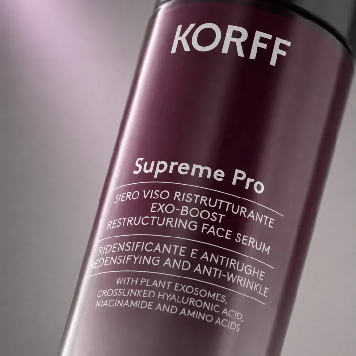 Korff Supreme Pro Siero Viso Ristrutturante Exo-Boost Ridensificante e Antirughe 30 ml Korff Supreme Pro Siero Viso Ristrutturante Exo-Boost Ridensificante e Antirughe 30 ml