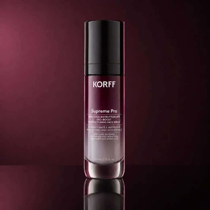 Korff Supreme Pro Siero Viso Ristrutturante Exo-Boost Ridensificante e Antirughe 30 ml Korff Supreme Pro Siero Viso Ristrutturante Exo-Boost Ridensificante e Antirughe 30 ml