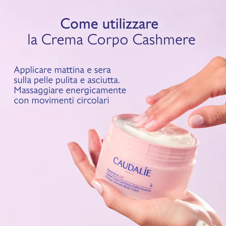 Caudalie Resveratrol-Lift Crema Corpo Cashmere Ridensificante 200 ml Caudalie Resveratrol-Lift Crema Corpo Cashmere Ridensificante 200 ml
