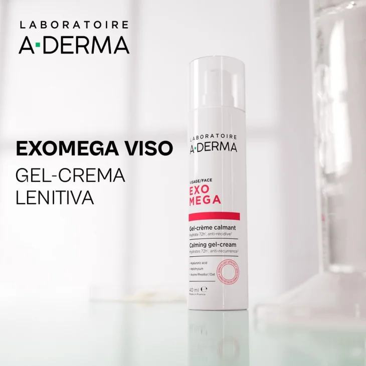 A-Derma Exomega Gel-Crema Lenitiva per Pelle Secca a Tendenza Atopica 40 ml