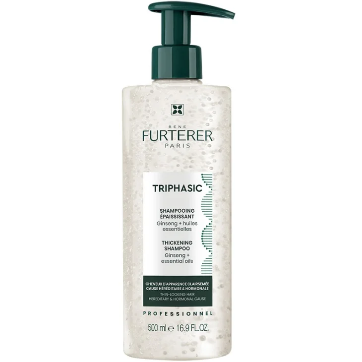 Ren&eacute; Furterer Triphasic Shampoo Anticaduta Longevit&agrave; ginseng e oli essenziali 500 ml