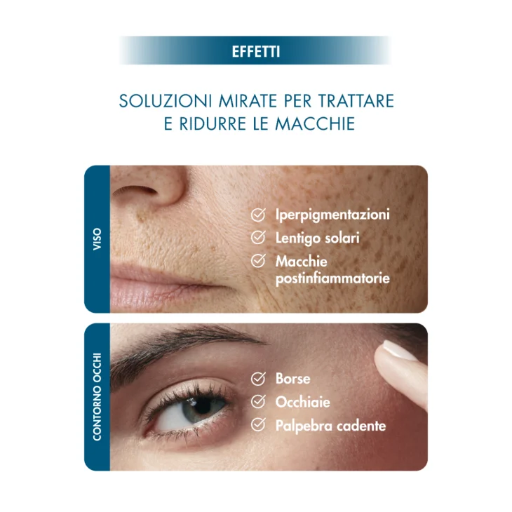 Miamo Protocollo Schiarente Avanzato&Globale Pigment Control Siero 30ml + Supreme Anti-fatigue contorno occhi 5ml + Triple Brightening cream anti-macchie 25ml