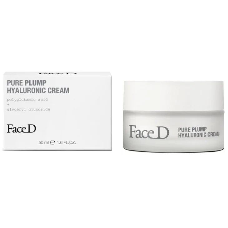 Face D Pure Plump Hyaluronic Cream Crema viso ultra idratante e rimpolpante 50 ml