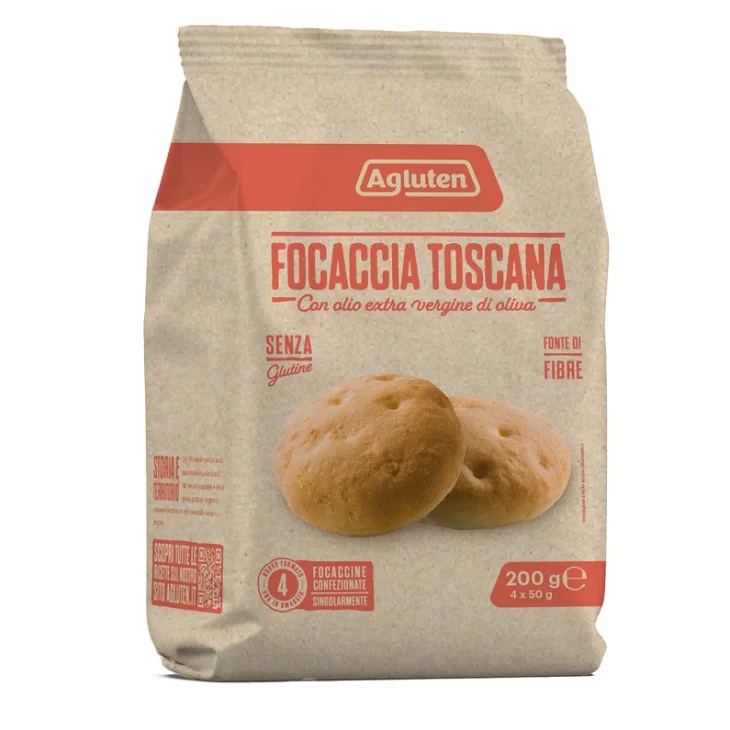 Agluten Focaccia Toscana senza Glutine 200 g Prezzo Speciale