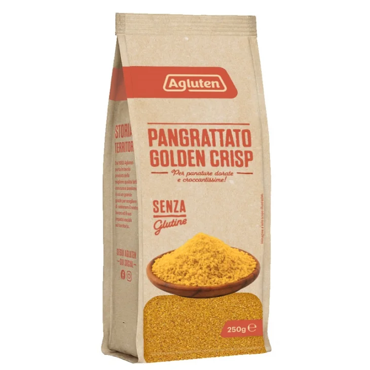 Agluten Pangrattato Golden Crisp Senza Glutine 250 g