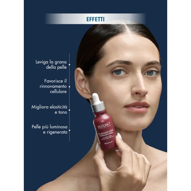 Miamo Tri-Retinoid Surge Resurfacing Serum Siero Notte Anti-Rughe Profonde Multi-Correttivo 30 ml