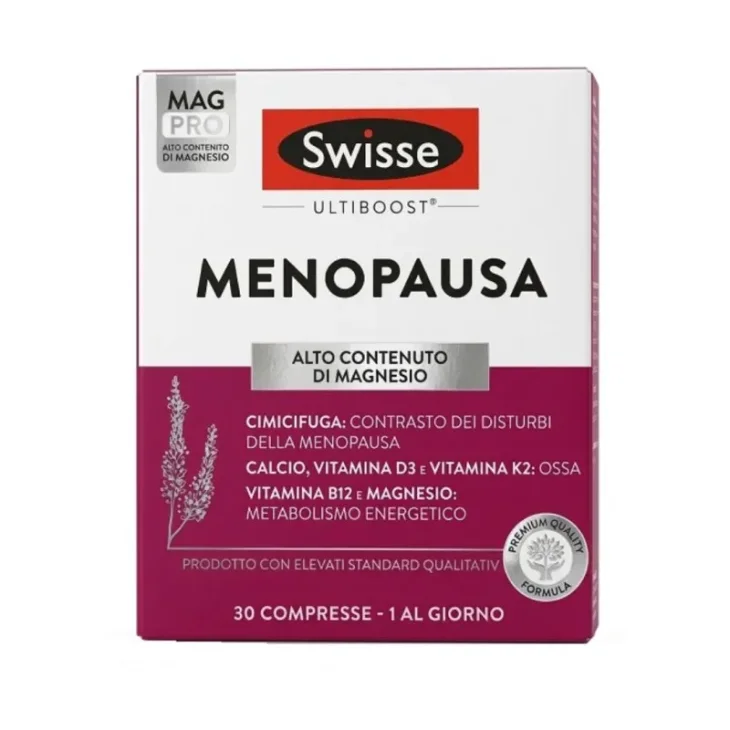 Swisse Menopausa Integratore per i Disturbi della Manopausa con 30 Compresse Swisse Menopausa Integratore per i Disturbi della Manopausa con 30 Compresse