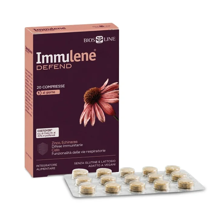 Bios Line Immulene Defend Integratore per le Difese Immunitarie 20 Compresse