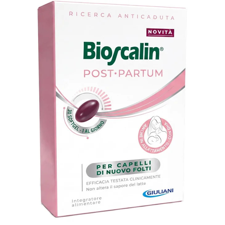 Bioscalin Post Partum Trattamento per Capelli Fragili 30 softgel