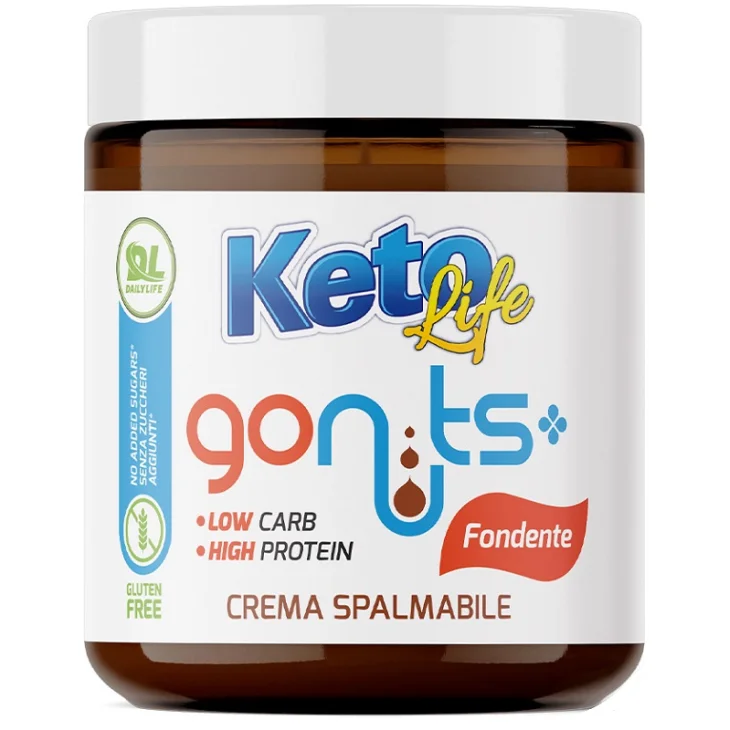 Daily Life Keto Life Gonuts Fondente Crema Spalmabile Low Carb 250 g
