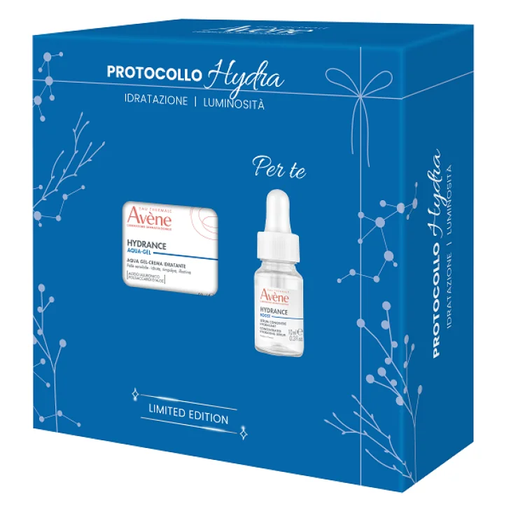 Av&egrave;ne Eau Thermale Hydrance Cofanetto di Bellezza Protocollo Hydra Aqua-Gel Crema Idratante 50 ml + Concentrated Hydrating Serum 10 ml