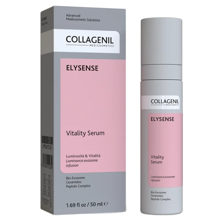 Collagenil Elysense Vitality Serum Luminosit&agrave;'&Vitalit&agrave; Siero Viso Illuminante e Tonificante 50 ml