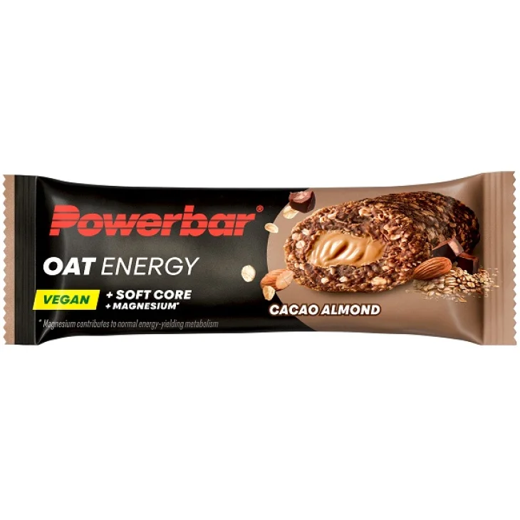 PowerBar Oat Energy Cacao Barretta Energetica Vegana all’Avena con Magnesio 50 g PowerBar Oat Energy Cacao Barretta Energetica Vegana all’Avena con Magnesio 50 g