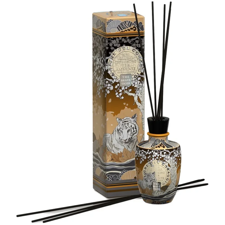 Rudy Profumi Linea Elite La Tigre del Coraggio Diffusore per Ambienti 300 ml Rudy Profumi Linea Elite La Tigre del Coraggio Diffusore per Ambienti 300 ml