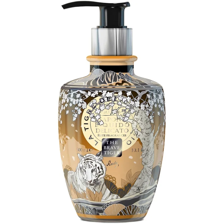 Rudy Profumi Linea Elite La Tigre del Coraggio Sapone Liquido 300 ml Rudy Profumi Linea Elite La Tigre del Coraggio Sapone Liquido 300 ml