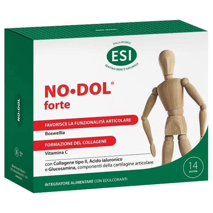 Esi No Dol Forte Integratore per Dolori Muscolari e Articolari 14 Bustine