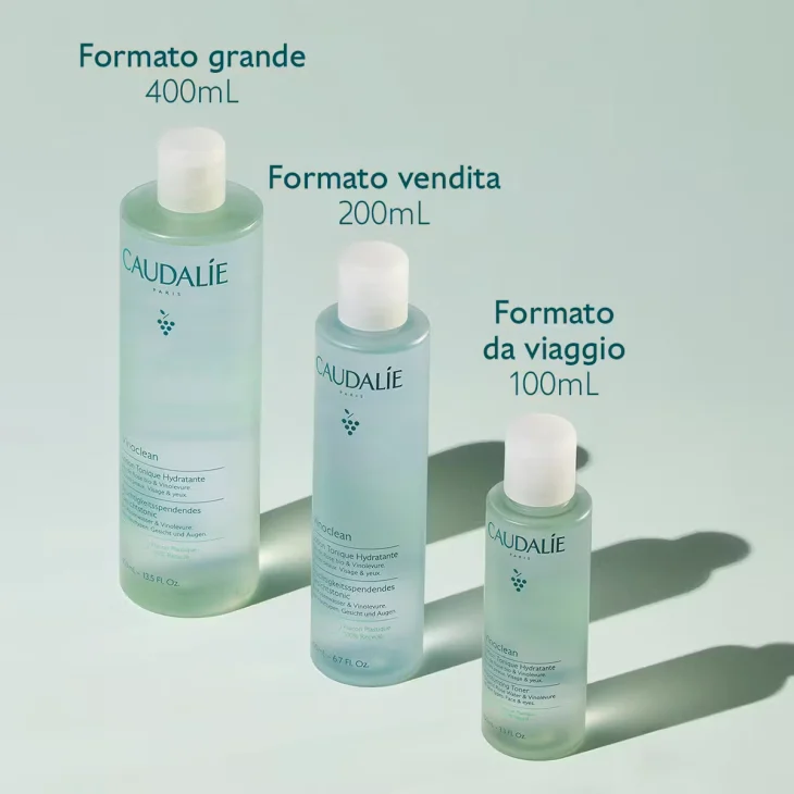 Caudalie Vinoclean Lozione Tonica Idratante 400 ml