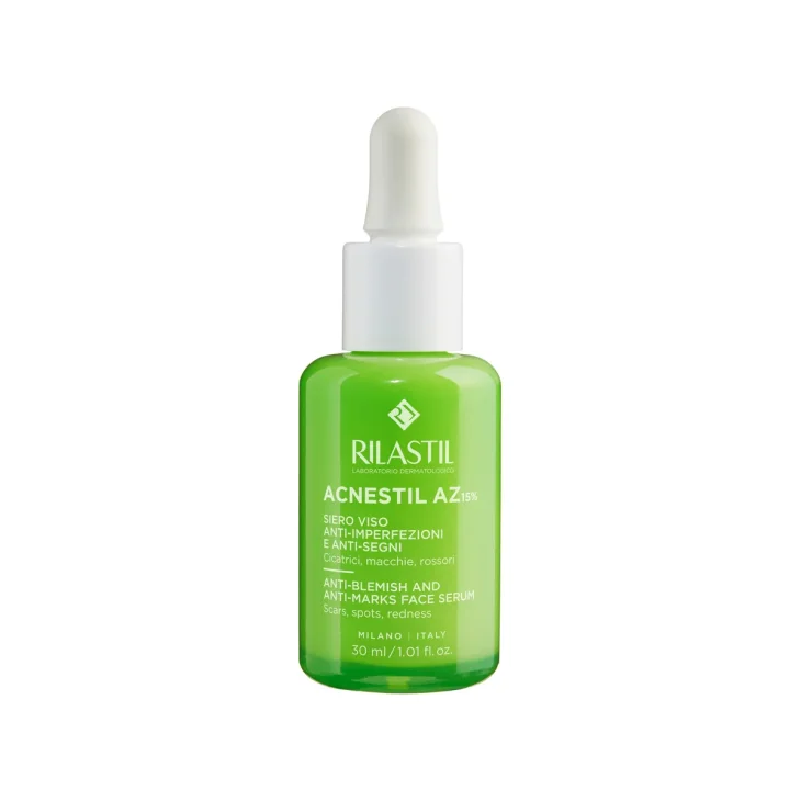 Rilastil Acnestil AZ 15% Siero Viso Anti-Imperfezioni e Anti-Segni 30 ml