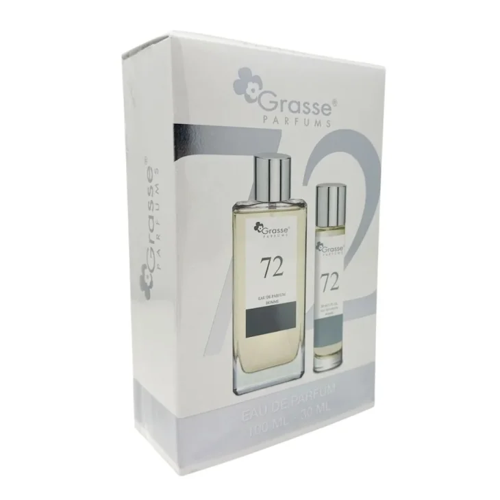 Grasse Cofanetto Eau De Parfum Profumo Uomo Orientale N. 72 100 ml + 30ml