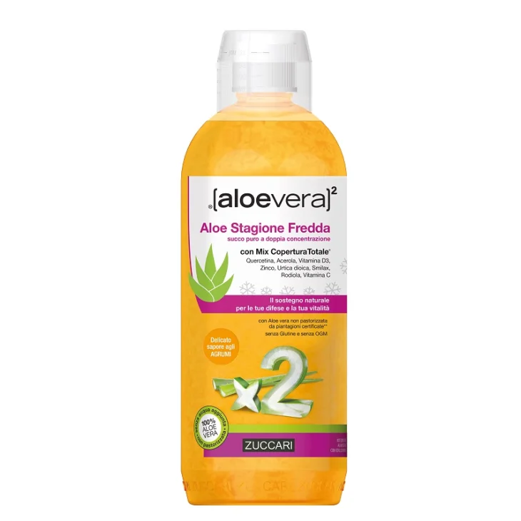 Aloevera2 Aloe Stagione Fredda per Difese Immunitarie 1000 ml Aloevera2 Aloe Stagione Fredda per Difese Immunitarie 1000 ml