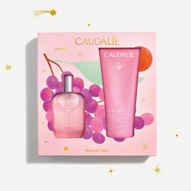 Caudalie Rose de Vigne Cofanetto Corpo con  Acqua Profumata e Gel Doccia 2026