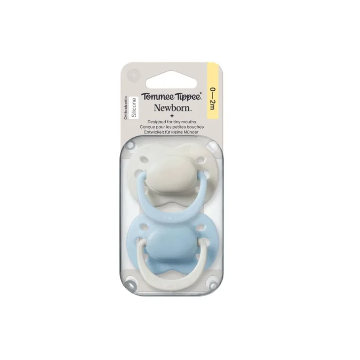 Tommee Tippee 2 Succhietti New Born Boy 0-2mesi