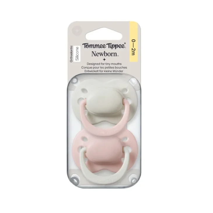 Tommee Tippee 2 Succhietti New Born Girl 0-2mesi
